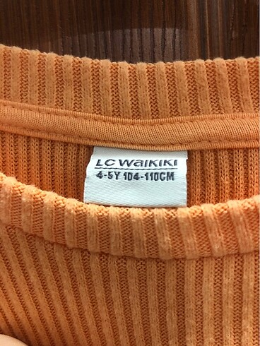 LC Waikiki Lcw turuncu elbise