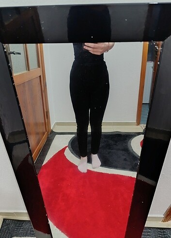 Yumuşak kumaş esnek pantalon 