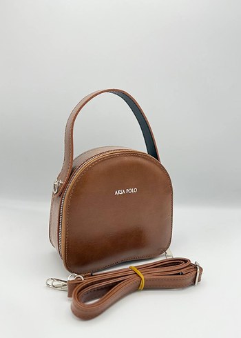 Bej Minimalist Deri Kadın Çanta - Görsel 2