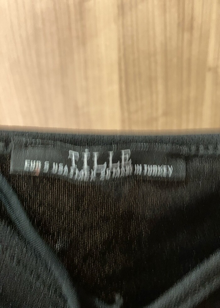 Büzgülü elbise - Görsel 4