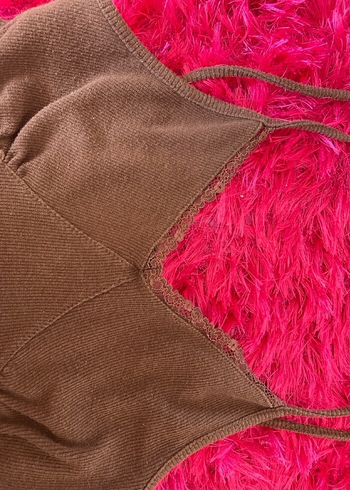 Dantelli crop - Görsel 2