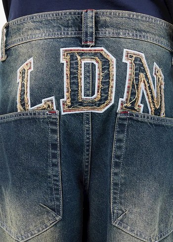 Jaded London baggy pantolon jean - Görsel 6