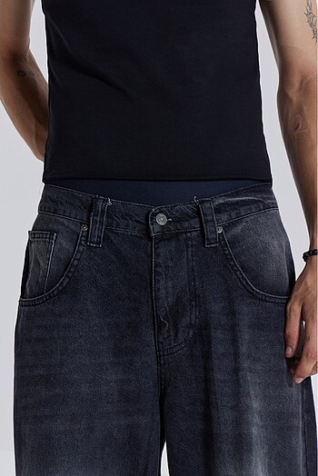 s/m Beden siyah Renk Jaded London Colossus Baggy Pantolon