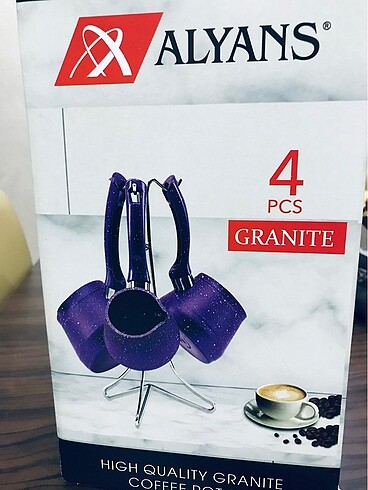 Granit cezve seti