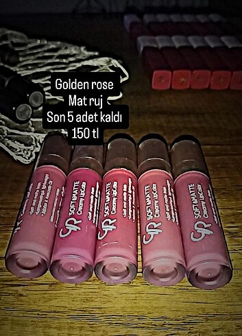 Golden rose mat ruj 
