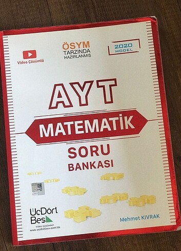 Ayt matematik 345 yayınları test kitabı 