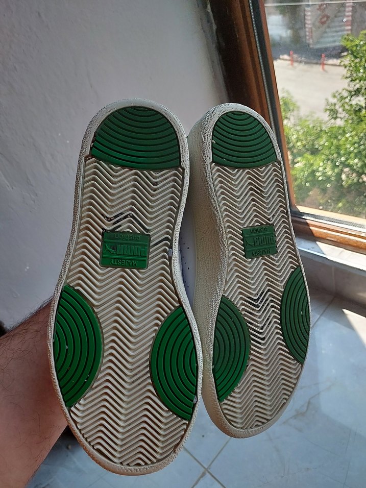 Beyaz Puma kadin Ayakkabı Bağcıkları - Görsel 5