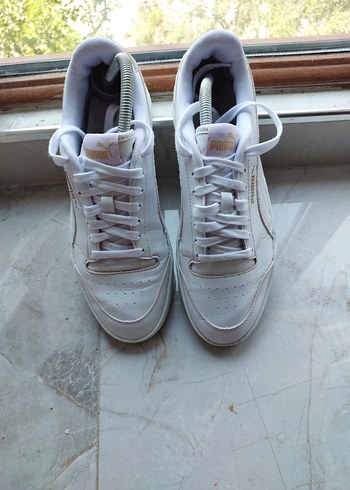 Puma Beyaz  Spor Ayakkabı - Görsel 6