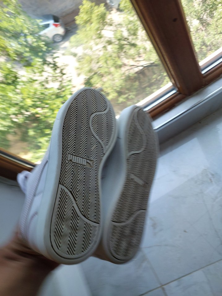 Puma Beyaz  Spor Ayakkabı - Görsel 5