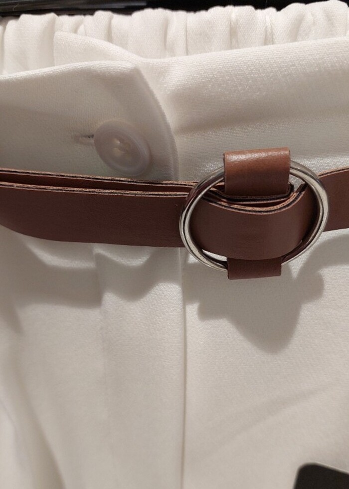 kemerli zarif pantolon is kadinlarina ozel uygun fiyatli kalitel - Görsel 2