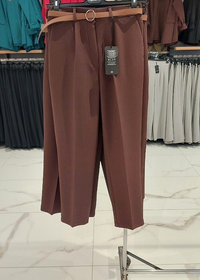 kemerli zarif pantolon bel 42 cm ?boy 93cm? basen 106 cm ?paca 1 - Görsel 4