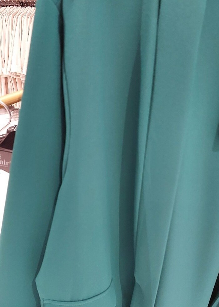 mevsimlik ince ceket boy 96 ikikoltukalti arasi 60 cm kol 50 cm - Görsel 4