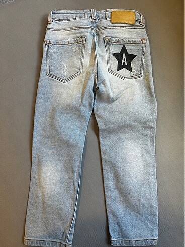 5 Yaş Beden lacivert Renk Zara jean 5 yas