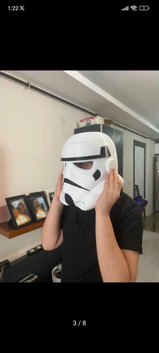 Stormtrooper maskesi - Görsel 3