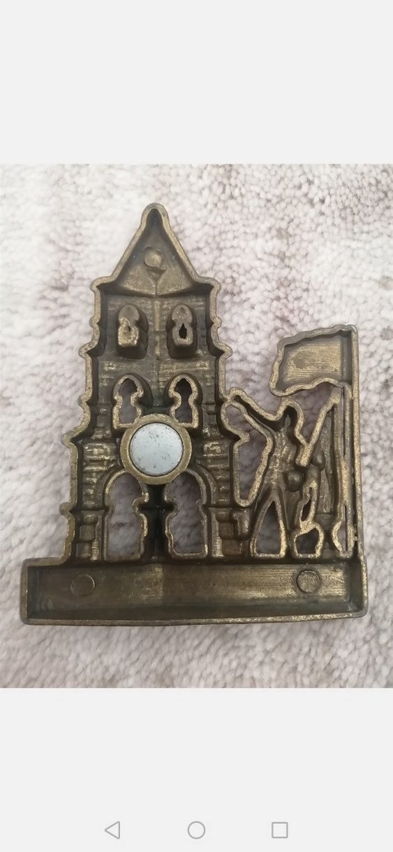 Antika 57. Alay Şehitliği Altın Renkli Figür - Görsel 2