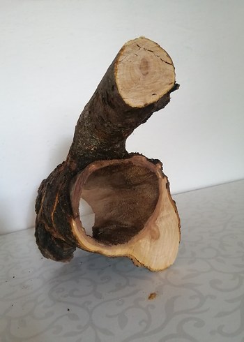 Ahşap Sanat Doğal elma ağacından oyma ahşap