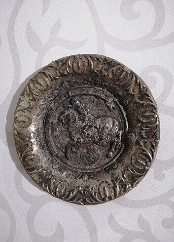 Desenli Fransız antika bronz tablo 