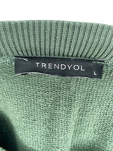 l Beden yeşil Renk Trendyol & Milla Sweatshirt %70 İndirimli.