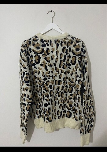 l Beden #Etekli Leopar Triko Takım#