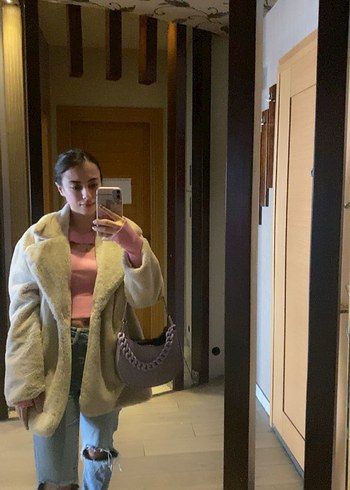 Trendyol & Milla Pembe Uzun Kollu Kısa Bluz