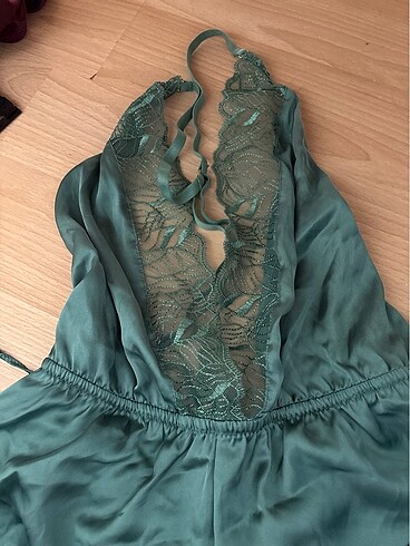 xs Beden yeşil Renk Primark gecelik