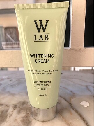 Wlap whitening cream