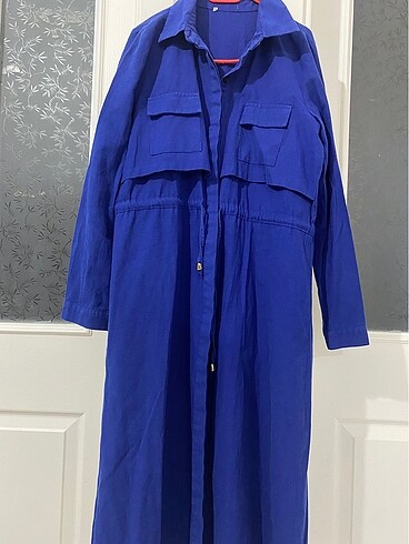 Saks Mavisi Tesettür Tunik