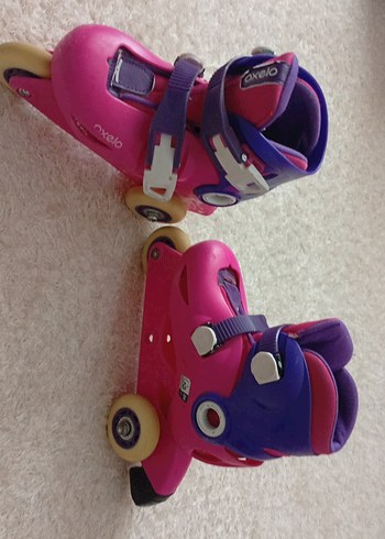 Renkli Pembe Çocuk Patenleri - Görsel 3