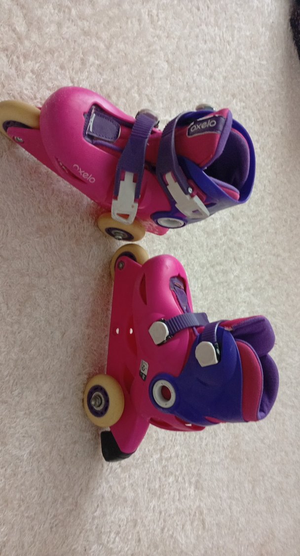 Renkli Pembe Çocuk Patenleri - Görsel 3