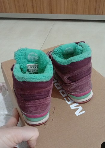 Kız Çocuk Renkli Bağcıksız Spor Ayakkabı - Görsel 4