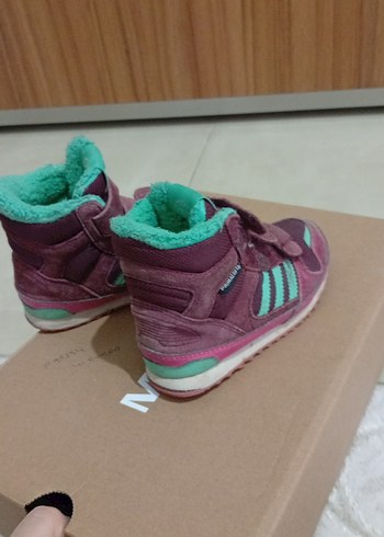 Kız Çocuk Renkli Bağcıksız Spor Ayakkabı - Görsel 5