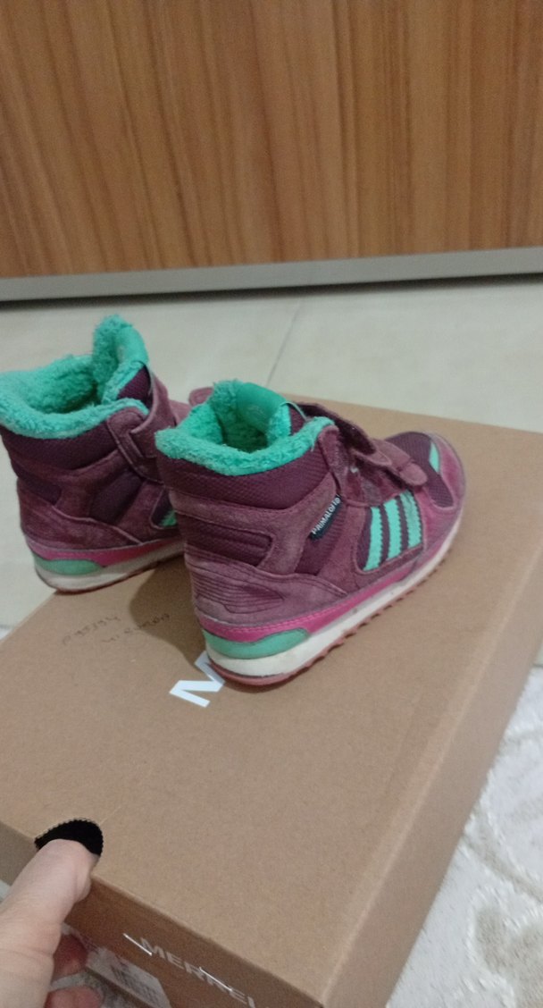 Kız Çocuk Renkli Bağcıksız Spor Ayakkabı - Görsel 5