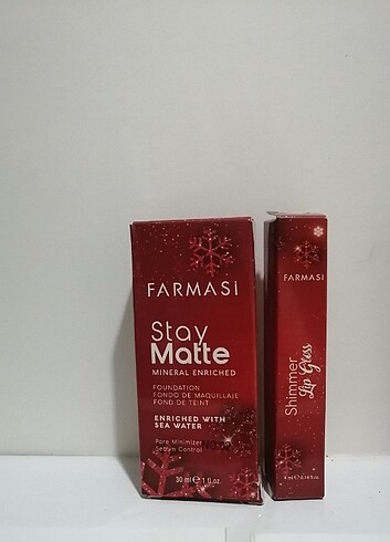 Stay matte fondoten ve lip stik 