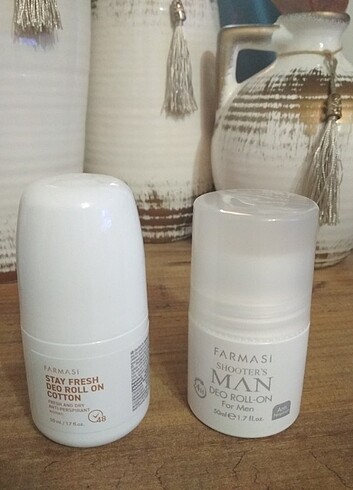 Farmasi ikili kadın erkek roll on takım tek ürün fiyatına iki ür