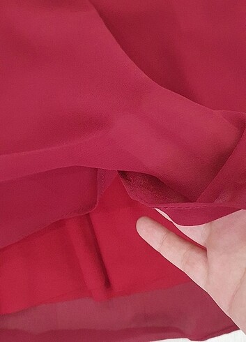 38 Beden bordo Renk Elbise