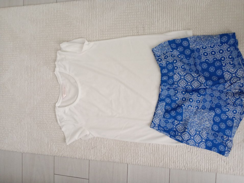 Rahat Kesim Mavi Bağlama Desenli - Görsel 4