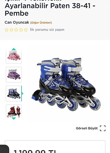 Diğer paten genç yetiskin paten 38-41 numara