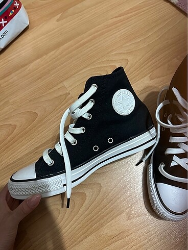 36 Beden siyah Renk CONVERSE AYAKKABI