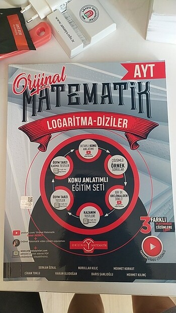 Orijinal matematik ayt logaritma diziler fasikülü