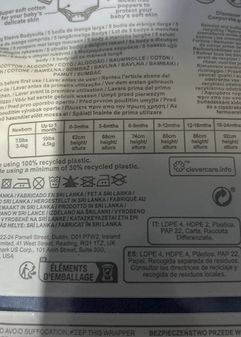 Bebek Erkek Uzun Kollu Pamuklu Body Seti - Görsel 5