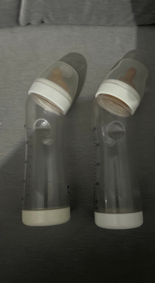 Chicco Beyaz Bebek Biberonu 2 adet - Görsel 3