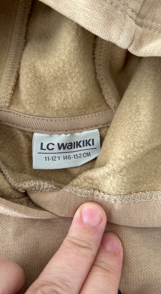 Baskılı  Kapüşonlu Sweatshirt - Görsel 3