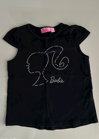 Pullu Kız Çocuk Tişörtü, Straplez, Kısa Kollu - Görsel 2