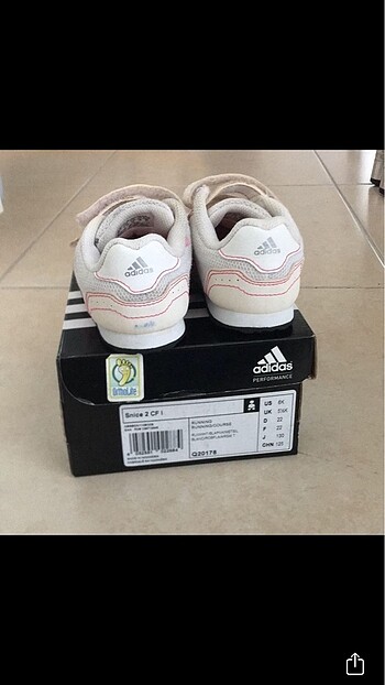 22 Beden Adidas ayakkabı