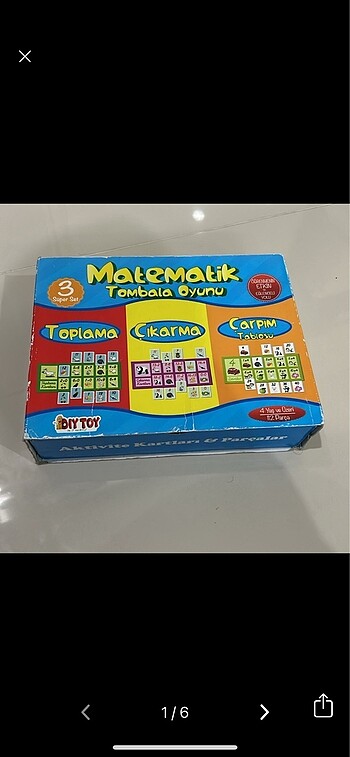 #Matematik, #tombala oyunu