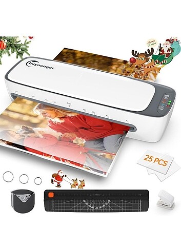 Laminasyon & PVC Kaplama cihazı A3 A4