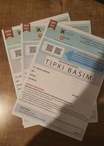 2017 2018 2022 TYT TIPKI BASIM
