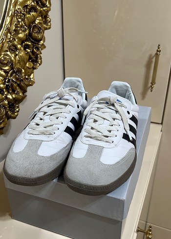 Adidas Beyaz Kadın Spor Ayakkabısı - Düz Taban