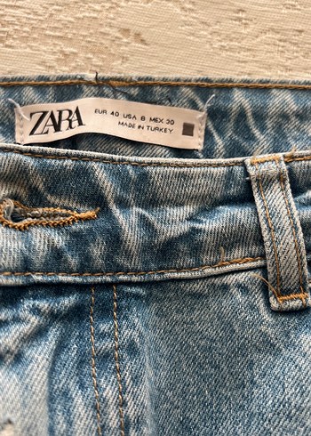 Yırtık Detaylı mavi Kot Pantolon - Görsel 2