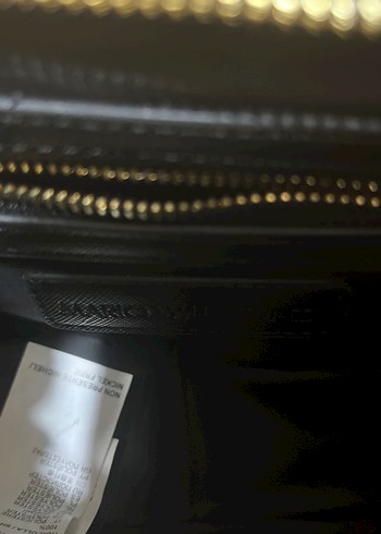 Orijinal Valentino Zincir Detaylı Deri Kadın Çanta - Görsel 4